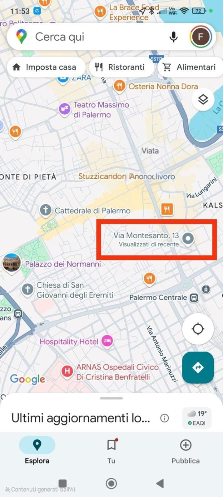 פלרמו Montesanto Home מראה חיצוני תמונה